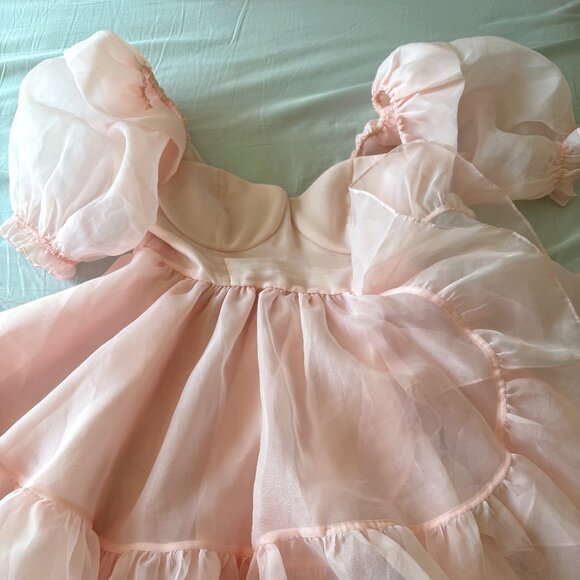 THE BEBE BLOOM DRESS - Picture 1 of 3